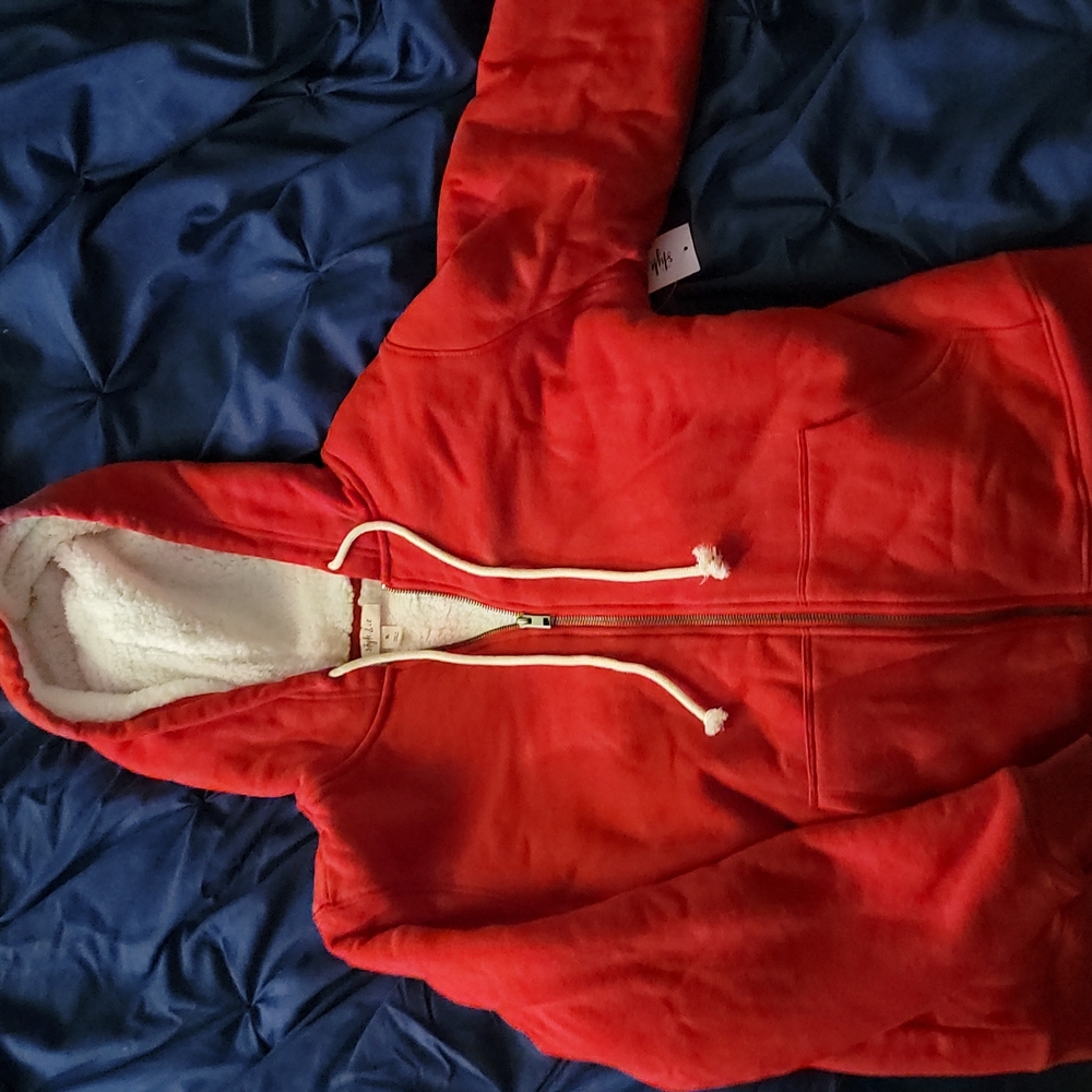 Red lined Jacket